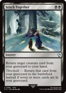 NM Stitch Together, MTG, Final Fantasy Commander, Magic the Gathering, 286 - Bild 1 von 1