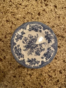 Vintage Johnson Bros Asiatic Pheasant Dinner Plate in Blue White 10 " England - Picture 1 of 11