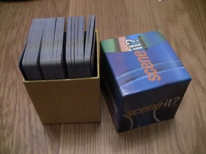 SCENE IT? 2nd Edition DVD Game Complete Trivia Cards Replacement set + card box - Picture 1 of 2