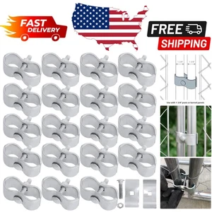 Durable 20 Piece Dog Kennel Panel Clamps - Ideal for Temporary Fencing Solutions - Picture 1 of 8