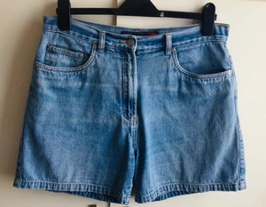 George Blue Denim Jeans Shorts - Size 16 - READ - Picture 1 of 4