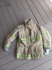 Globe Gxtreme Feuerwehr Bunker Weiche Jacke 42 Brustumfang x 32 Länge 2007 - Bild 1 von 12