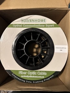 Yutianhome 500ft/150m LC to LC Armored Outdoor Fiber Optic Cable SM - Afbeelding 1 van 6