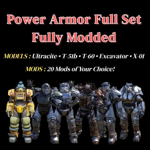 Fallout 76 PC✅Power Armor Full Set Fully Modded + 20X Top Mods Of Your Choice✅ - Picture 1 of 1
