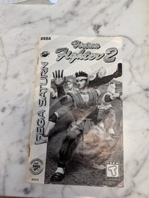 Virtua Fighter 2 Sega Saturn MANUAL ONLY MO31326