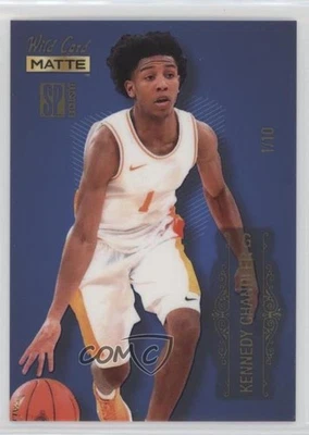 2022 Matte SP Exclusive Base Basketball Blue /10 Kennedy Chandler Rookie RC - Image 1 of 2