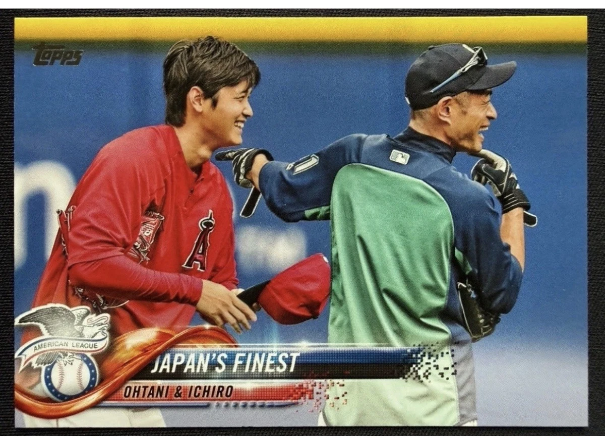 2018 Topps Update Series - Ichiro Suzuki Shohei Ohtani #US153 for