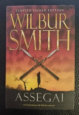 Assegai por Wilbur Smith Primera Edición Limitada Número 1055 Autografiado Firmado Foto 1 de 4