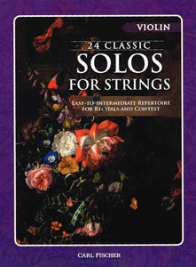 24 Classsic Solos for Strings (Violin) - Easy to Intermediate (BF174) - Picture 1 of 1