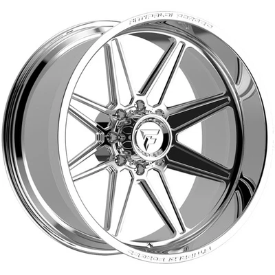 Fittipaldi Off-Road FTF511P 26x14 6x5.5" -76mm Polished Wheel Rim 26" Inch Foto 1 de 4