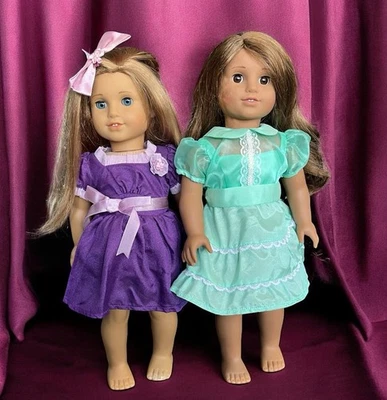 Vestido de fiesta y vestido de recital American Girl Emily’s, sin zapatos, sin muñecas, Foto 1 de 4