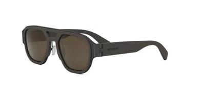 Gafas de sol Bulgari Bvlgari BV40023U 49E mate aluminio marrón oscuro Foto 1 de 2