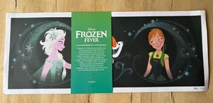 RARE D23 Disney Frozen Fever Elsa Olaf Ana Limited Edition Lithographie Numbered - Bild 1 von 5
