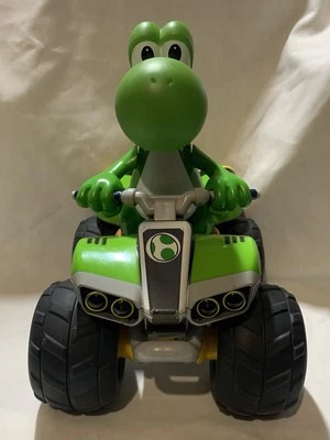 Carrera RC Nintendo Mario Kart Yoshi Quad Car (Car Only NO REMOTE) Not Tested - Image 1 of 4