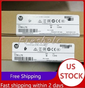 New Factory Sealed Allen Bradley 1756-L75 SER B ControlLogix 32MB PLC Controller - Picture 1 of 2