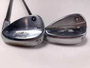 Titleist Vokey SM6 Tour Chrome Wedge Set 54* 8 | 58* 8 Tensei Red CK Mens RH - Picture 1 of 9