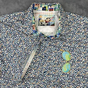 Robert Graham Hemd Herren 3XLT Knopfleiste Kurzarm Sonnenbrille Print bestickt - Bild 1 von 16