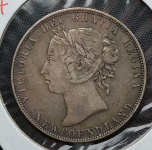 Canadá Terranova 1899 50 centavos - plata - escaso - Imagen 1 de 4