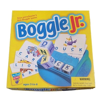 Vintage 1998 Parker Brothers Hasbro Boggle Jr Board Game - Image 1 of 4