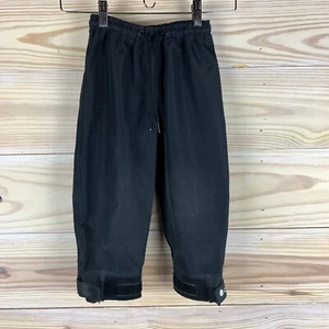 Oaki Rain Pants Kids Trail Black Waterproof Pull On Outdoor Adventure - Picture 1 of 14