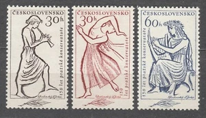 CZECHOSLOVAKIA 1961 **MNH SC#1044/46 set, Prague Conservatory of Music, 150th an - Picture 1 of 1