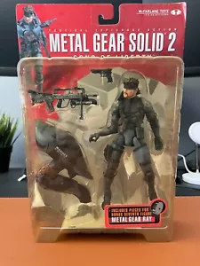 Metal Gear Solid 2 Sons Of Liberty 2001 McFarlane Toys - Solid Snake - New - Picture 1 of 7