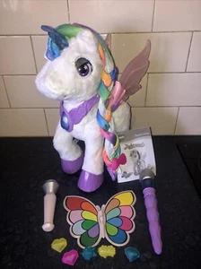 Beautiful VTech Myla The Rainbow Unicorn Interactive Toy With Accessories Wand - Picture 1 of 10