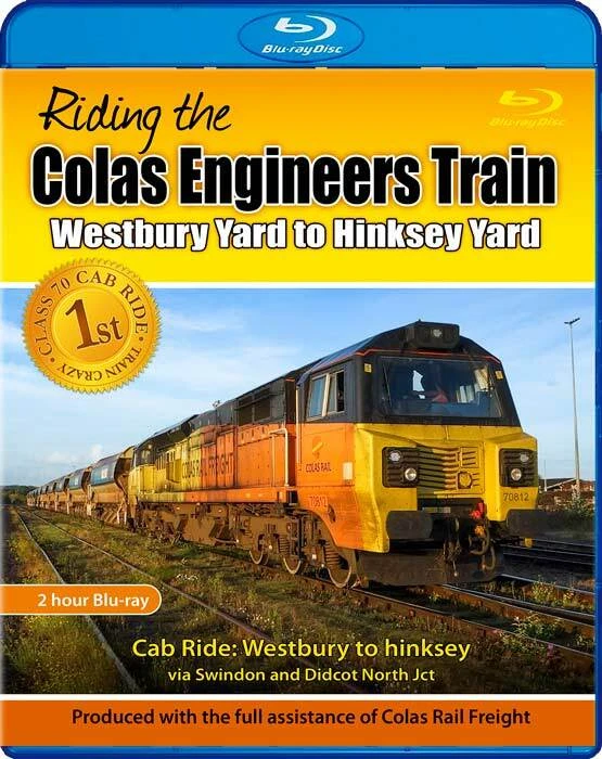 Riding the Colas Engineers Train - Westbury Yard to Hinksey Yard *Blu-ray - Image 1 of 1