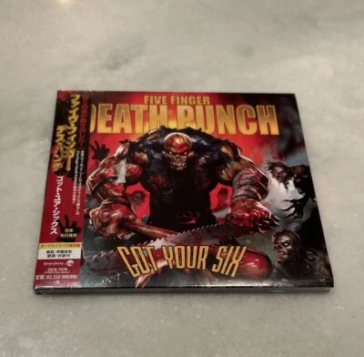 Five Finger Death Punch - Got your six + 4 Bonustrack Digipak Japan CD  - Image 1 of 2