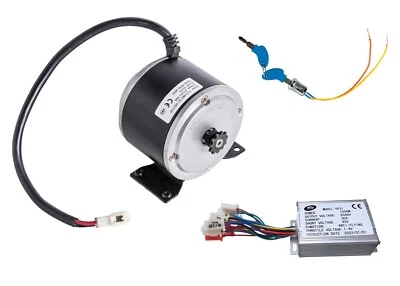 Electric Motor Kit Crazy Cart 500 Watt 48V Over Volt Currie XYD-6B2+Controller - Image 1 of 4