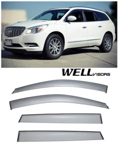 For 08-14 Buick Enclave WellVisors Side Window Visors Premium Series - Picture 1 of 6