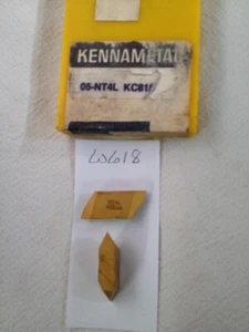 5 NEW KENNAMETAL NT4L TOP NOTCH THREADING CARBIDE INSERTS GRADE KC810 USA -W618- - Picture 1 of 1