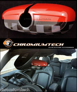MINI Cooper/S F54 F55 F56 F57 F60 JCW Style Rear View Mirror Cover Manual Dim - Picture 1 of 3