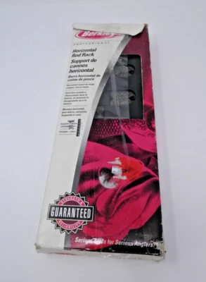 Berkley Professional Fishing Accessories Horizontal Combo 6 Rod Rack W/Screws - Image 1 of 2