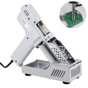 VEVOR S-993A Electric Vacuum Desoldering Pump 100W Solder Sucker Gun 350-450℃