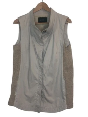 Lafayette 148 New York Designer Alpaca Wool Cozy Luxe Vest Lagenlook Layer M - Image 1 of 4