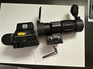 Zielfernrohr 3x Magnifier wegklappbar + RED DOT Profi  Picatinny 21mm - taktisch - Bild 1 von 3