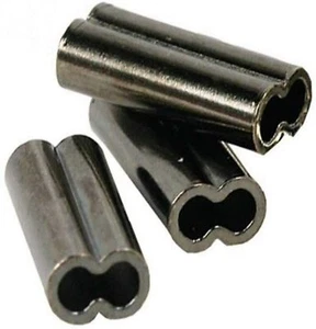 Engarces de manga líder de cobre doble TACKLEWORKS 2,2 mm 400 lb - 100 un. - Imagen 1 de 1