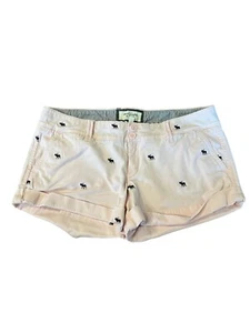 Pantalones Cortos Mujer Abercrombie and Fitch Rosa Elastizados Talla 8 - Imagen 1 de 7