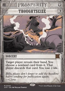 Thoughtseize 0020 Breaking News (OTP) MTG Regular NM - Picture 1 of 1