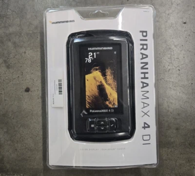Humminbird PiranhaMAX 4 Di Sonar Fish Finder - Image 1 of 3