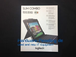 Logitech Slim Combo Case IPAD Pro Tastiera Retroilluminato A1701 A1709 10,5 " - Foto 1 di 3
