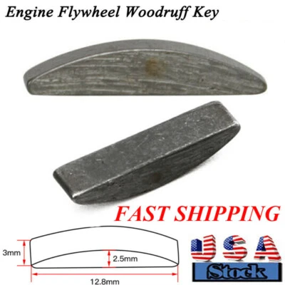 For HONDA  Z50 CT70 70H  SL 70 70 Z50R MR50 XR75 Engine Flywheel Woodruff Key US Foto 1 de 4