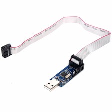 USBasp USBISP AVR 10 Pin USB Programmer 3.3V/5V 51 ATMEGA8 with Downloader C v1
