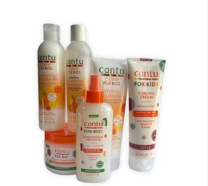 Cantu Care For kids Gentle care for textured Hair - pack of 6 - Picture 1 of 11