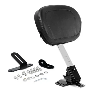 Almohadilla de respaldo negra Driver Rider para Harley Road Glide Road King modelos 1997-2023 - Imagen 1 de 9