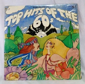 Realistic Top Hits Of The 60s Vinyl Record Album Nostalgic Music Collection - Picture 1 of 4