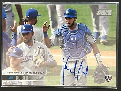 2021 Stadium Club Keibert Ruiz Rookie Auto Autograph RC #SCBA-KR Dodgers - Image 1 of 2