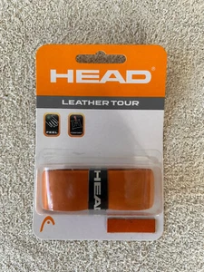 HEAD Tour Tennis Raquet Genuine Leather Replacement Grip For Feel & Comfort New - Picture 1 of 2