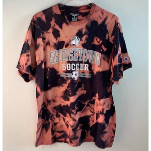 Georgetown Soccer University Hoyas DC NCAA Athletics Champion T-shirt — Size XL  - Picture 1 of 13